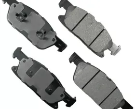 Akebono ProACT Ultra Premium Ceramic Disc Brake Pad Kit - Universal Fitment