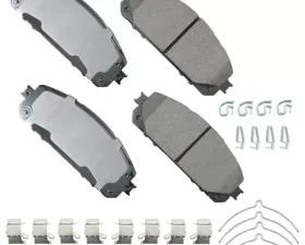 Akebono ProACT Ultra Premium Ceramic Disc Brake Pad Kit - Universal Fitment, OE-Validated