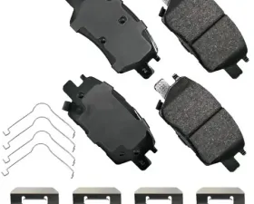 Akebono ProACT Ultra Premium Ceramic Disc Brake Pad Kit - Universal Fitment, OE-Validated