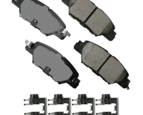 Akebono ProACT Ultra Premium Ceramic Disc Brake Pad Kit - Universal Fitment