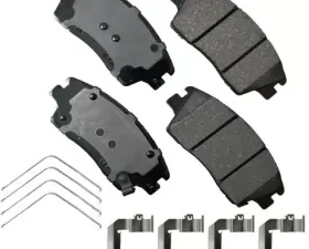 Akebono ProACT Ultra Premium Ceramic Disc Brake Pad Kit - Universal Fitment