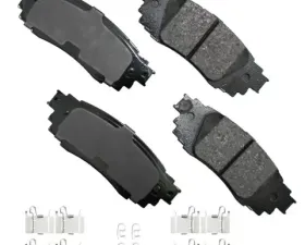 Akebono ProACT Ultra Premium Ceramic Disc Brake Pad Kit - Universal Fitment, ACT1879