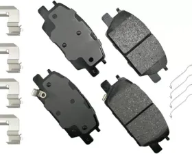 Akebono ProACT Ultra Premium Ceramic Disc Brake Pad Kit - Universal Fitment