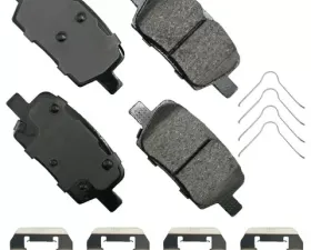 Akebono ProACT Ultra Premium Ceramic Disc Brake Pad Kit - Universal Fitment