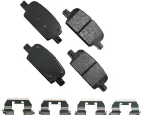 Akebono ProACT Ultra Premium Ceramic Disc Brake Pad Kit - Universal Fitment
