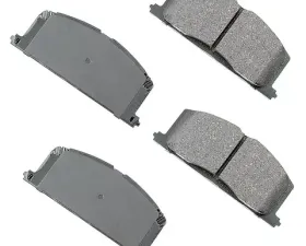 Akebono ProACT Ultra Premium Ceramic Disc Brake Pad Kit - Universal Fitment