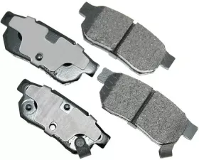 Akebono ProACT Ultra Premium Ceramic Disc Brake Pad Kit - Universal Fitment