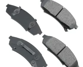 Akebono ProACT Ultra Premium Ceramic Disc Brake Pad Kit - Universal Fitment