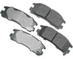 Akebono ProACT Ultra Premium Ceramic Disc Brake Pad Kit - Universal Fitment