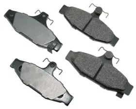 Akebono ProACT Ultra Premium Ceramic Disc Brake Pad Kit - Universal Fitment