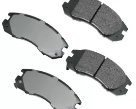 Akebono ProACT Ultra Premium Ceramic Disc Brake Pad Kit - Universal Fitment