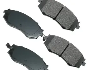 Akebono ProACT Ultra Premium Ceramic Disc Brake Pad Kit - Universal Fitment, OE-Validated