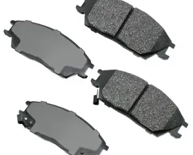 Akebono ProACT Ultra Premium Ceramic Disc Brake Pad Kit - Universal Fitment