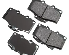 Akebono ProACT Ultra Premium Ceramic Disc Brake Pad Kit - Universal Fitment