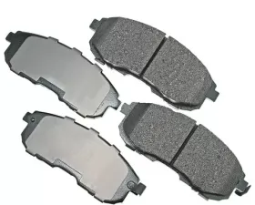 Akebono ProACT Ultra Premium Ceramic Disc Brake Pad Kit - Universal Fitment, OE-Validated