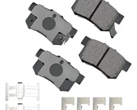 Akebono ProACT Ultra Premium Ceramic Disc Brake Pad Kit ACT536B - Universal Fitment