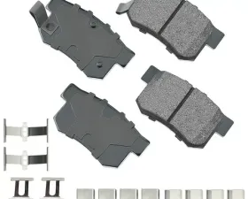 Akebono ProACT Ultra Premium Ceramic Disc Brake Pad Kit - Universal Fitment