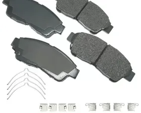 Akebono ProACT Ultra Premium Ceramic Disc Brake Pad Kit ACT562A - Universal Fitment