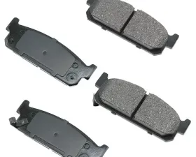 Akebono ProACT Ultra Premium Ceramic Disc Brake Pad Kit - Universal Fitment