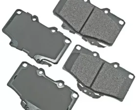 Akebono ProACT Ultra Premium Ceramic Disc Brake Pad Kit - Universal Fitment