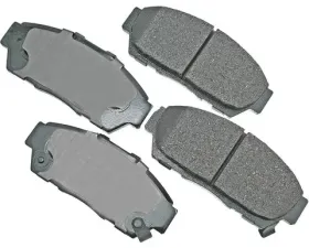Akebono ProACT Ultra Premium Ceramic Disc Brake Pad Kit - Universal Fitment, OE-Validated