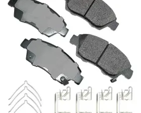Akebono ProACT Ultra Premium Ceramic Disc Brake Pad Kit ACT621C - Universal Fitment