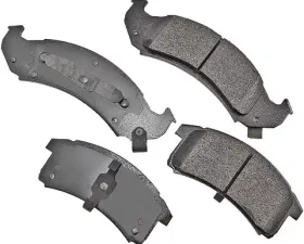 Akebono ProACT Ultra Premium Ceramic Disc Brake Pad Kit - Universal Fitment, ZBAN7