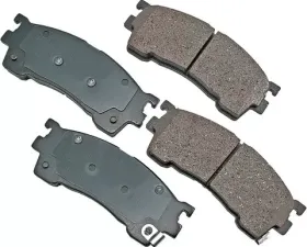 Akebono ProACT Ultra Premium Ceramic Disc Brake Pad Kit - Universal Fitment