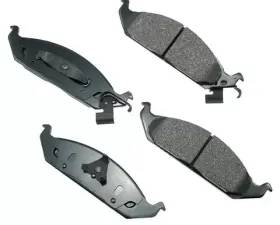 Akebono ProACT Ultra Premium Ceramic Disc Brake Pad Kit - Universal Fitment