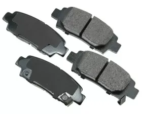 Akebono ProACT Ultra Premium Ceramic Disc Brake Pad Kit - Universal Fitment, OE-Validated