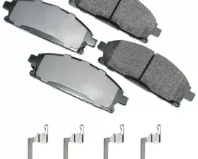 Akebono ProACT Ultra Premium Ceramic Disc Brake Pad Kit - Universal Fitment