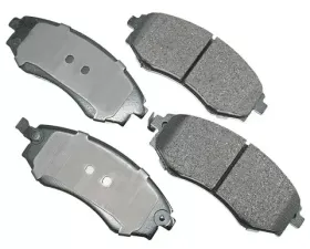 Akebono ProACT Ultra Premium Ceramic Disc Brake Pad Kit - Universal Fitment