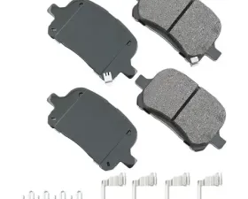 Akebono ProACT Ultra Premium Ceramic Disc Brake Pad Kit - Universal Fitment