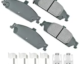 Akebono ProACT Ultra Premium Ceramic Disc Brake Pad Kit - Universal Fitment, OE-Validated