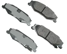 Akebono ProACT Ultra Premium Ceramic Disc Brake Pad Kit - Universal Fitment