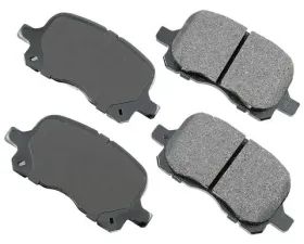 Akebono ProACT Ultra Premium Ceramic Disc Brake Pad Kit - Universal Fitment