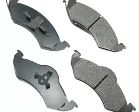 Akebono ProACT Ultra Premium Ceramic Disc Brake Pad Kit - Universal Fitment, OE-Validated