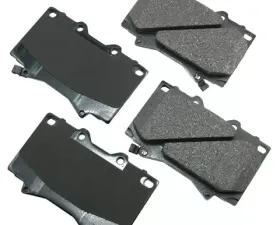 Akebono ProACT Ultra Premium Ceramic Disc Brake Pad Kit - Universal Fitment