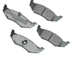 Akebono ProACT Ultra Premium Ceramic Disc Brake Pad Kit - Universal Fitment, OE-Validated