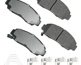 Akebono ProACT Ultra Premium Ceramic Disc Brake Pad Kit - Universal Fitment, ZBAN8