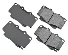 Akebono ProACT Ultra Premium Ceramic Disc Brake Pad Kit - Universal Fitment