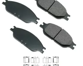 Akebono ProACT Ultra Premium Ceramic Disc Brake Pad Kit - Universal Fitment, ZBAN8