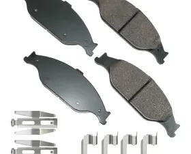 Akebono ProACT Ultra Premium Ceramic Disc Brake Pad Kit - Universal Fitment, ZBAN8