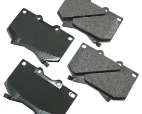 Akebono ProACT Ultra Premium Ceramic Disc Brake Pad Kit - Universal Fitment