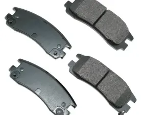 Akebono ProACT Ultra Premium Ceramic Disc Brake Pad Kit - Universal Fitment