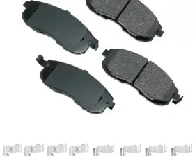 Akebono ProACT Ultra Premium Ceramic Disc Brake Pad Kit ACT815A - Universal Fitment