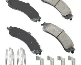 Akebono ProACT Ultra Premium Ceramic Disc Brake Pad Kit - Universal Fitment, ACT834A