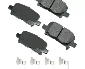 Akebono ProACT Ultra Premium Ceramic Disc Brake Pad Kit - Universal Fitment