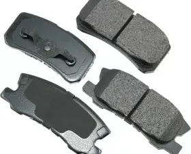 Akebono ProACT Ultra Premium Ceramic Disc Brake Pad Kit for Universal Fitment