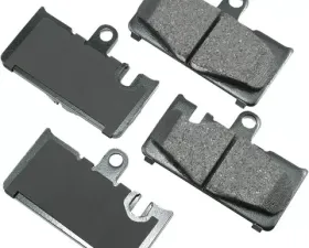 Akebono ProACT Ultra Premium Ceramic Disc Brake Pad Kit - Universal Fitment